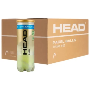 Caja de pelotas de pádel Head Padel Pro S+ de alta velocidad